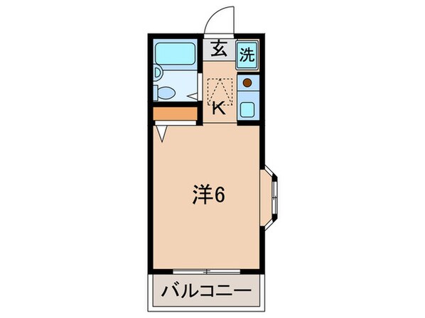 メゾンルミエ－ル日吉の物件間取画像